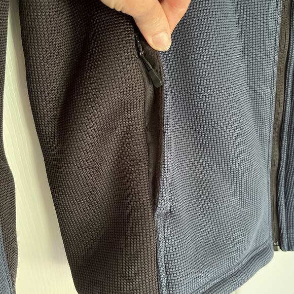 Spyder Full Zip Fleece Jacket – Men’s Large (L/G) – Blue/Black Performance Layer - Picture 6 of 13